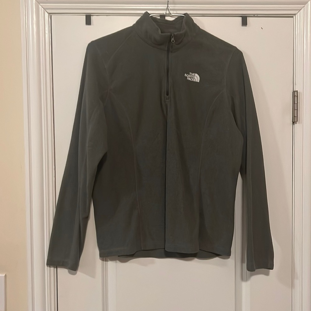 The North Face fleece quarter zip pull over